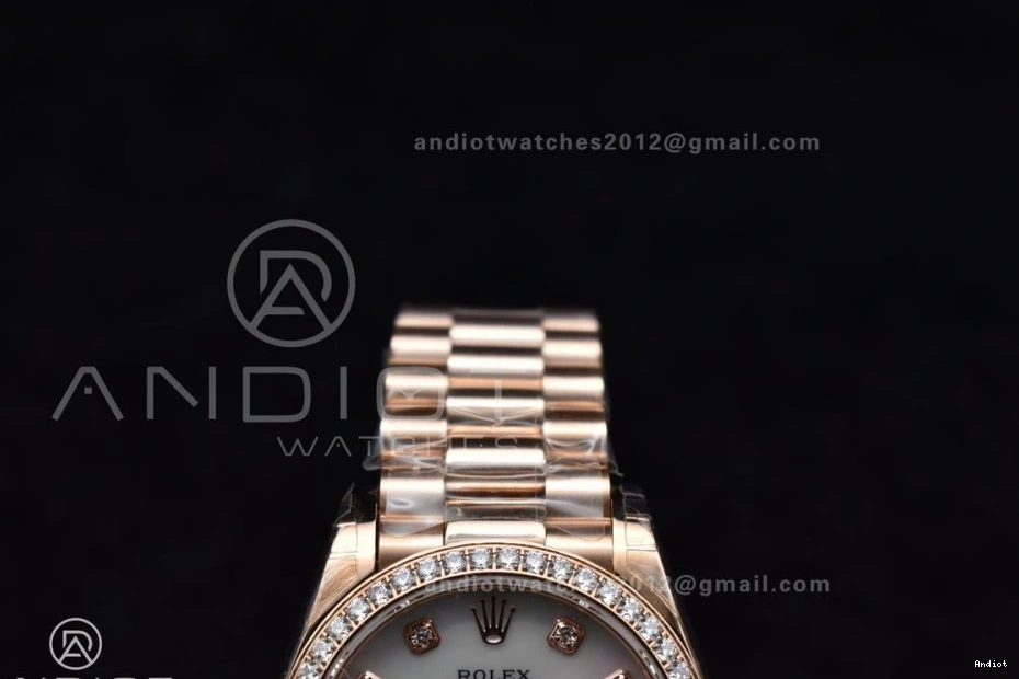 Sytle On MOP Bracelet and RG DateJust Full Dial GSF 316L 31 President Ladies Case Diamond 278275 Steel 0130